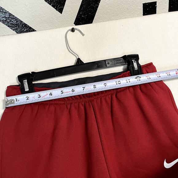Nike Dri-FIT Arkansas Razorbacks Therma-FIT Fleece Red Men's Sweatpants -Size S - Picture 6 of 7